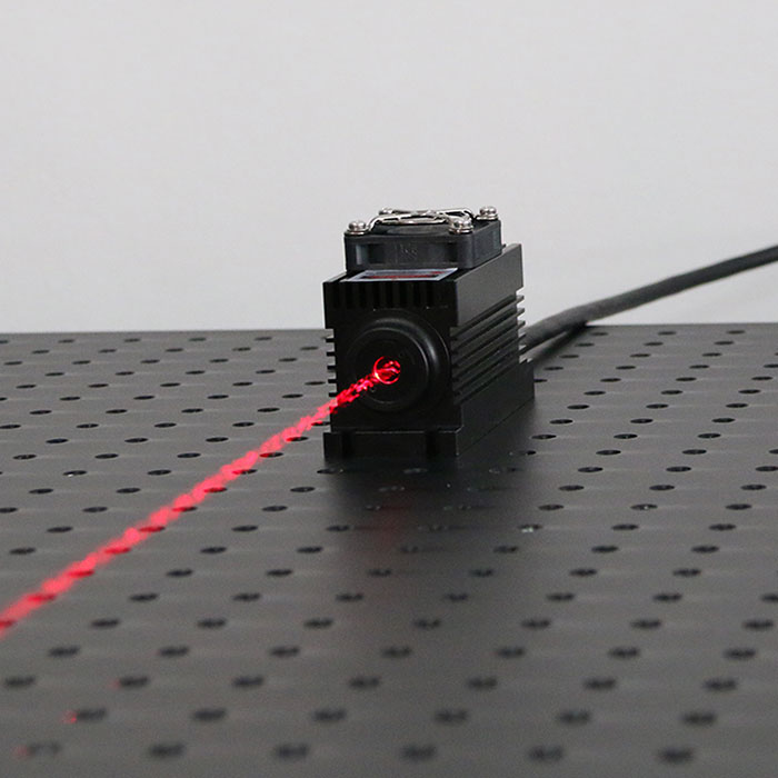 633nm±1nm 100mW Rojo Láser semiconductor Sistema láser de laboratorio
